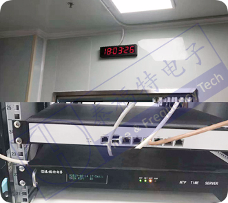 時統(tǒng)設備上架實景圖